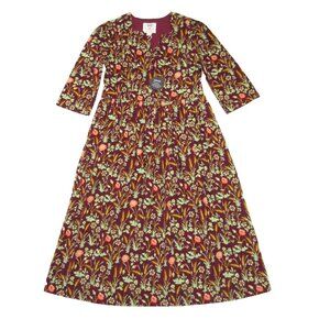 NWT Laura Ashley x Joanie Angharad Cordelia Floral Print Corduroy Midi Dress 8